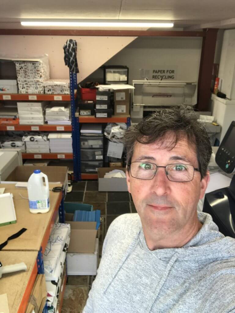 61208793199  98A0F83C 3233 4142 ABED A3FCA5775A76 769x1024 - The family business! A few pics of the small team helping Calco sell over 741 tonnes of paper in 2020!
