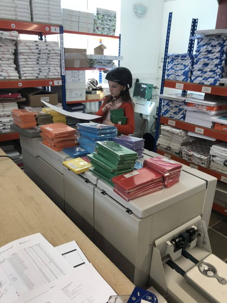 IMG 7996 768x1024 - The family business! A few pics of the small team helping Calco sell over 741 tonnes of paper in 2020!